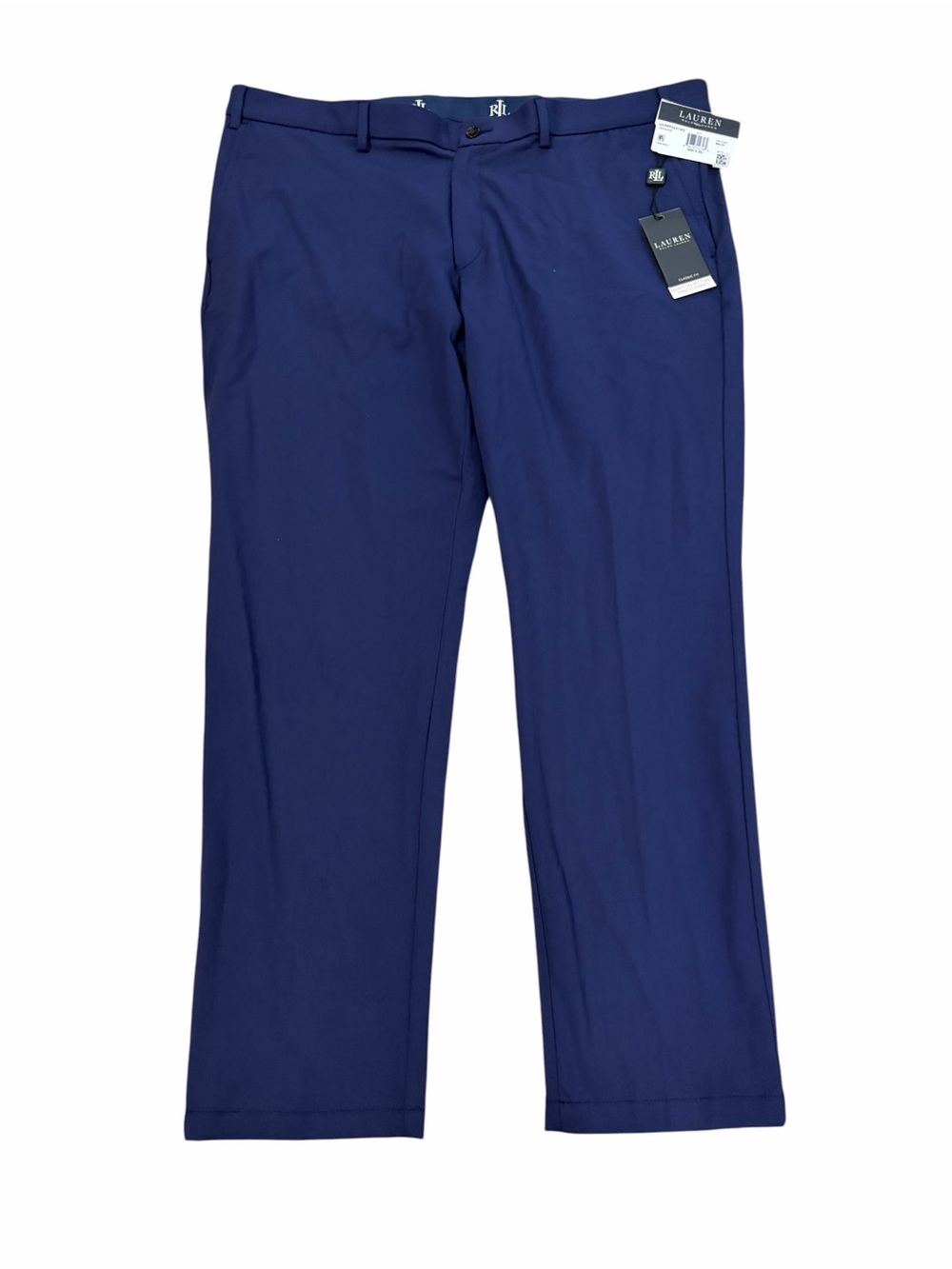 NWT Lauren Ralph Lauren Norton Active Dress Pants Men’s 40x30 Navy Blue Dressy